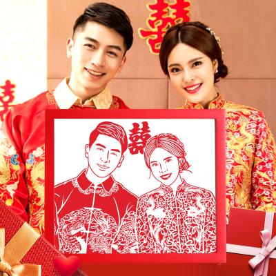 China China Chinese Style Wedding Paper-cut Handmade Handwork Chinese Folk Paper-cut for sale