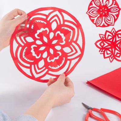 China 2022 Years of Tiger Paper-Cut Paper for Window Decoration Chinese Style Spring Festival Children's Kindergarten New Year Paper-Cut for sale