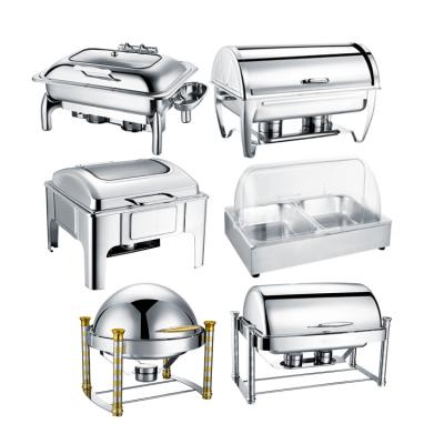 China Dontalen chafing dish catering equipment stainless steel equipment serving food for sale