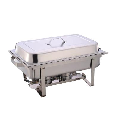 China Dontalen 433 economic stainless steel buffet food warmer catering equipment chafing dish for sale