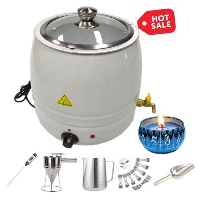 China Wholesale Electric Wax Melting Pot Large Solar Paraffin Wax Melter For Candle Making Machine for sale