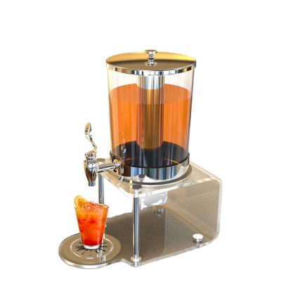 China High quality 7L Stainless Steel & plastic Drink Beverage Cold Juice Dispenser for sale