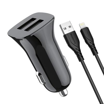 China MODORWY Mobile Phone Dual USB Car Charger Adapter With Cigarette Li Use Hellcat Cars Car Accessories EV Charger for sale