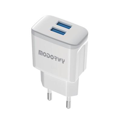 China Original MODORWY Mobile Phone Wall Charger Dual USB Mobile Phone Charger 18w USB Fast Charging Fast Charger for sale