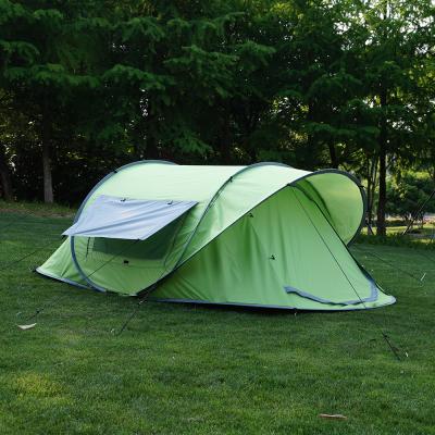 China Outdoor Camping Family Tent 2 Or 3 Person Pop Boat Type Waterproof Camping Tent for sale