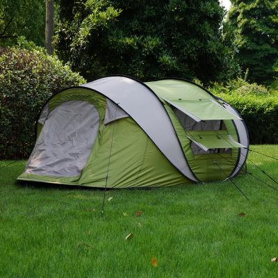 China 2018 New Instant Family Tent 3-4 Persons Automatic Waterproof Outdoor Camping Boat Camping Rising Quick Outdoor Noise Up Tent for sale