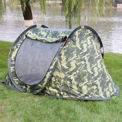 China Outdoor Camping Family Tent Factory Wholesale Easy Set Up Camouflage Pop Up 2 Person Boat Camping Tent for sale