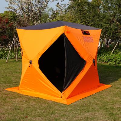 China Ice Fishing Tent Camping Pop Hub Winter Quick Open Ice Fishing Tent for sale