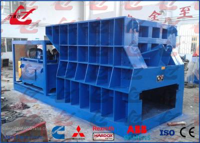 China Hydraulic Container Metal Shears Horizontal Cutting Machine Automatic Cutting 400Ton Cutting Force for sale