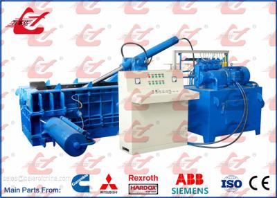 China Automatic Metal Hydraulic Baler Side Push out Scrap Baling Press For Waste Aluminum Profile Window for sale