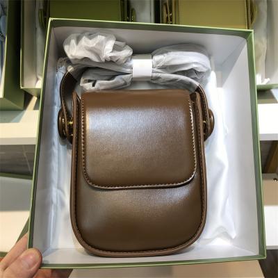 China Other Original Women's Vertical Soft Fashion New Design Women's Other Single Ear Cell Phone Saddle Bag Niche Bag Single Shoulder Slope for sale