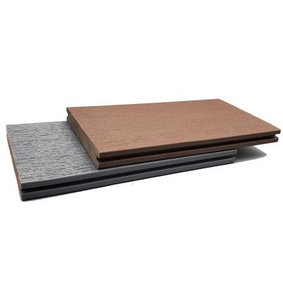 China Various Modern Plastic Composite Decking WPC Board Choice Wood Outside Waterproof Deck for sale