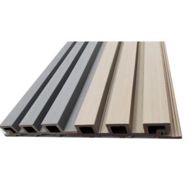 China Modern decorative wood plastic coextrusion wpc exterior wall cladding wpc wall panels composite wall panel for sale