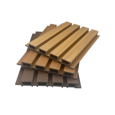 China Modern material decorative wood wall panel plastic composite wpc flooring exterior wall panels wpc for sale