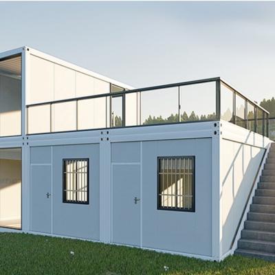 China Easy Installation And Transport Factory Price Container House Small Prefab Houses Light Steel Prefab Modular Home à venda