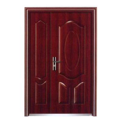 China Custom Modern Residential Security OEM ODM Factory Entry Doors Metal Security Modern Residential Steel Door for sale