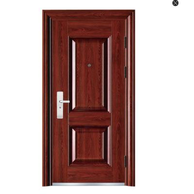 China Modern Security Metal Door Exterior Residential Bulletproof Doors For Front Entrance for sale