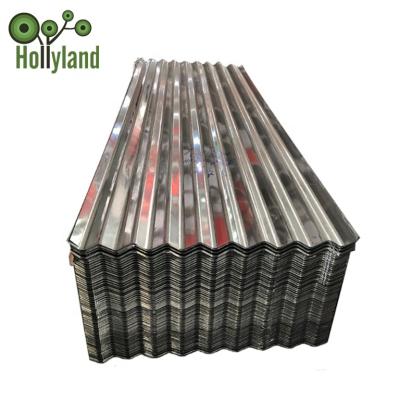 China Villas GI Aluminum Roofing Sheet PPGI Cold Rolled Profiled Corrugated Galvanized Zinc Coated Steel Sheets for sale