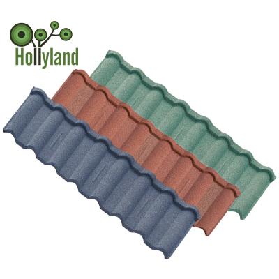 China Modern Metal Roof Tile Building Materials House Roofing For Aluzinc Stone Coated for sale