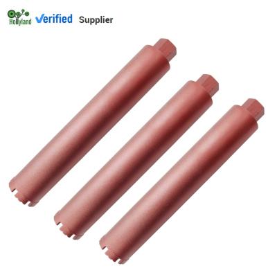 China Laser Welded Hollyland Drill Bit Wet Dry Stone Diamond Core Hole Drill Bit For Granite Marble for sale