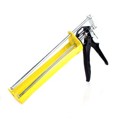 China QIYU Cordless Dual Metal Silicon Firearm Caulking Gun Cartridge Durable Caulking Gun for sale