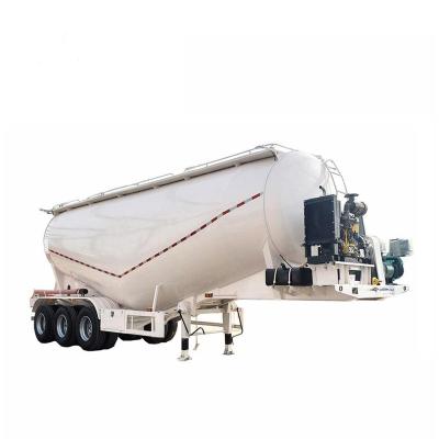 China Popular Multifunctional Bulk Tank Trailer Powder Trailer Cement Truck Dry Bulk Trailer 40 CBM for sale