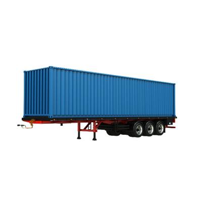 China Loading for equipment and boxes or pallets of cargo. 53 box van trailer high quality dry van trailer dry van semi trailer for sale