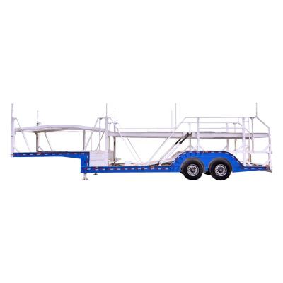 China Truck Trailer China Best Car Haulage Trailer Carrier Trailer For Transport Car With 2 Axl Car Carrier Trailer for sale