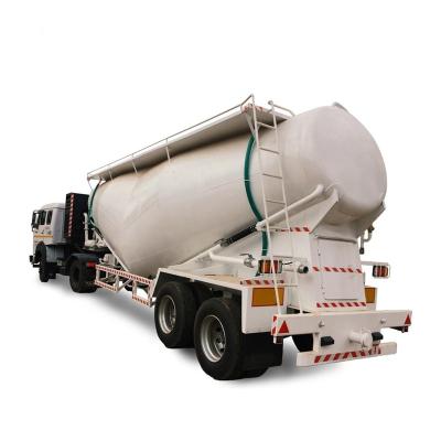 China High Quality 33cbm Pneumatic Dry Powder Truck Trailer Bulk Trailer With 3 Axles Bulk Cement Tanker Trailer for sale