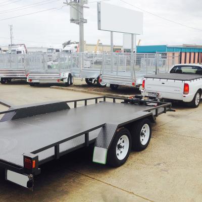 China Car Trailer Car Trailer Retail Hauler Car Wash Car Trailer Carrier Tandem Semi Trailer for sale