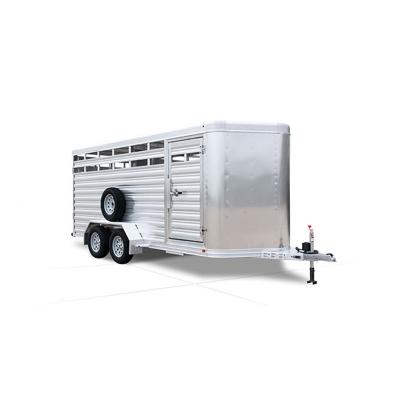 China Loading for cheap hot sale good quality 4 horse horse trailer with live quarters open horse trailer for sale