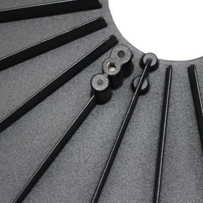 China Alumin Customized Lamp Table Lamp Parts Fins Services Wholesale Manufacturer for sale