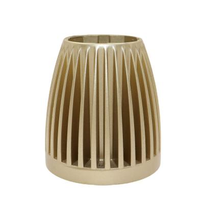 China Precision Casting Factory Aluminum Alloy Die Casting CNC Surface Treatment Custom Zinc Alloy Spray Paint Led Radiator for sale