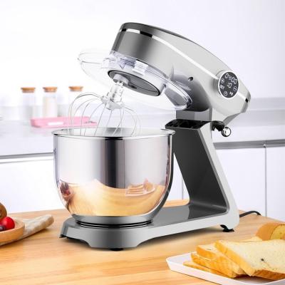 China New OEM Factory Design Kitchen Electric Mixer Stand Beater Ejector Knob Multifunctional Food Mixer Stainless Steel Bowl 6.5L for sale