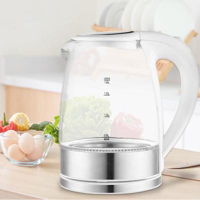 China Factory direct 360 degree rotation electric kettle stainless steel power-base household automatic kettle for sale