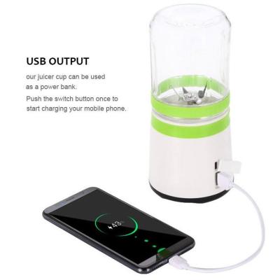 China Portable Car Blender Juicer Usb Mini Rechargeable Personal Mixer Extractor High Speed ​​Breakfast Machine Cup for sale