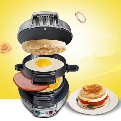 China Household New Design Household Kitchen Electric Non-Stick Variable 2 Slice Pan Omelet Waffle Breakfast Pancake Pancake Sandwich Maker for sale