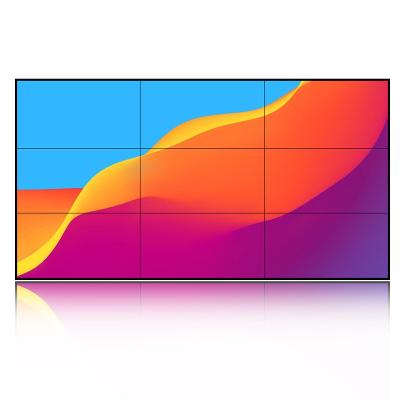 China 2x2 3x3 4x4 4K 46 Inch 3.5mm Indoor Splicing Wall Mounted LCD Video Wall Screen TV Bezel With Bracket Or Back Bracket for sale