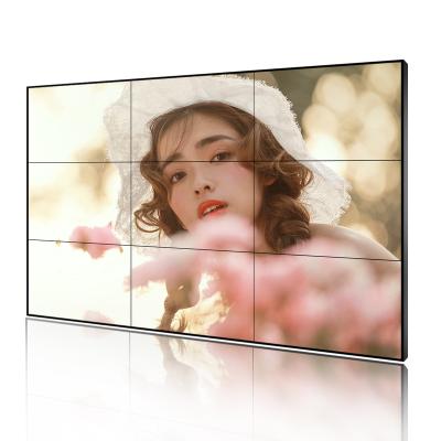 China 46/49/55/65 inch 1.8/3.5/0.88mm Bezel LG/BOE Panel 2x2 3x3 HD Indoor LCD Wall Video Wall Controller Displays TV for sale