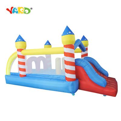 China YARD Waterproof Backyard Inflatable Castle Bouncy Bounce House With Slide For Ages 3-6 for sale