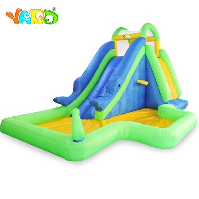 China Nylon+_PVC New Design Inflatable Bouncer Jumping Castles House For Home Use for sale