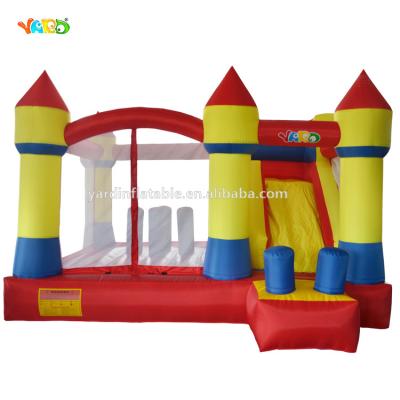 China Nylon YARD Bounce House Slide Obstacle Course Inflatable Bouncer Trampoline for sale