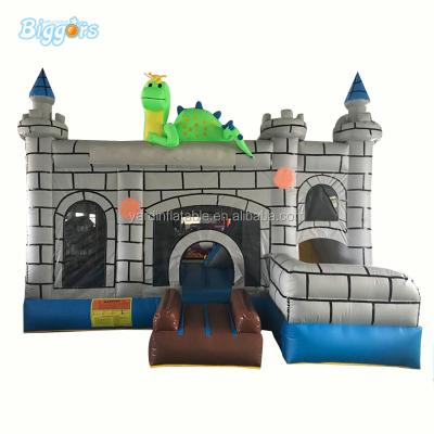 China Waterproof Bounce House Commercial Grade Inflatable Bouncy Castle Jumper Slide Castle For Rent for sale