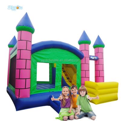 China Commercial Use PVC Bouncer Slide Inflatable Castle Jumping House Kids Play House for sale