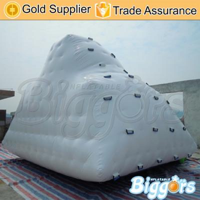 China Waterproof Inflatable Floating Island Obstacle Water Climbing Games for sale