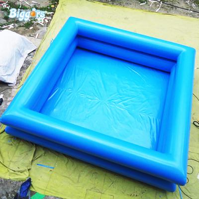 China Durable Swimming Pool PVC Tarpaulin Material Inflatable Water Pool Inflatable Water Park for sale