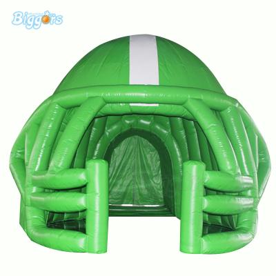 China Dome Football Stadiums Football Entrance Tunnel Waterproof Inflatable Football Helmet for sale