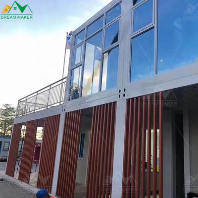 China 40 Ft Modern Container House Modular Easy Install Home Flat Pack Container House 2 S Prefab Eco Friendly Portable Large House Container for sale