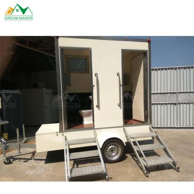 China Modern outhouse China Mobile outdoor portable toilet piss portable mobile public toilet and wc trailer toilet mobile cabin shower for sale