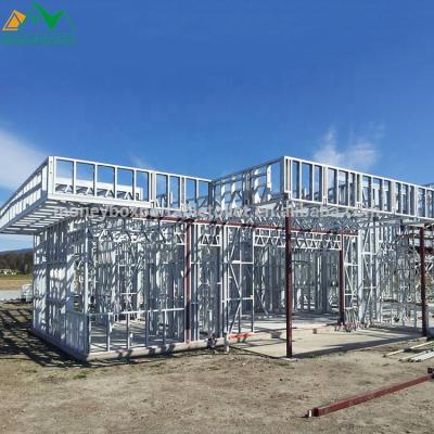 China Modern Lightweight Steel Structure House Villas And Modular Building / Villa Kit House for sale